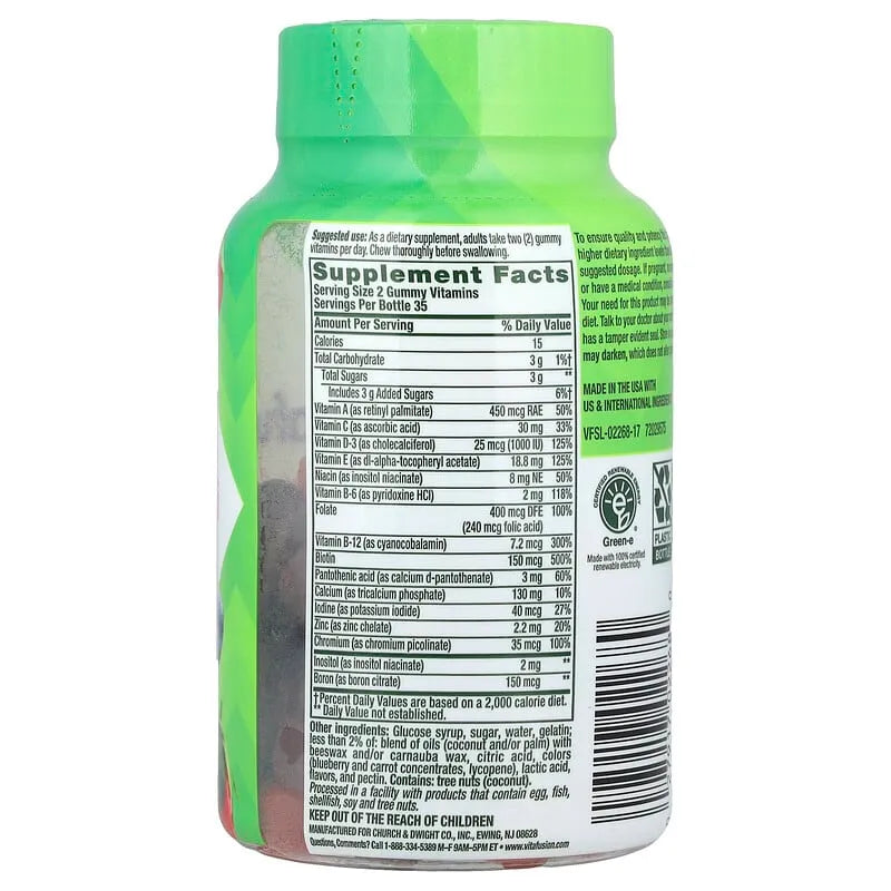 VitaFusion, Women's Multi Gummies, Berry, 70 Gummies