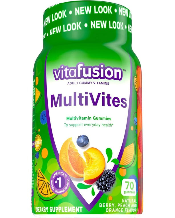 Vitafusion MultiVites Gummy Vitamins, 70ct
