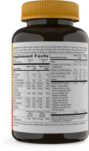 Nature's Way Alive! Kid's Daily Multivitamin Gummies, Supports Growth and Development*, Fruit Flavored, 60 Count Nature's Way