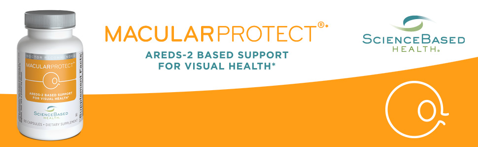 MacularProtect AREDS2 Vitamin & Mineral Supplement - Includes Trio of B Vitamins for Added Macular Health Support - 60 Capsules