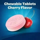 Gas-X Extra Strength Chewable Gas Relief Tablets with Simethicone 125 mg, 18 Count Gas-X