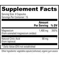 Global Healing Center Oxy-Powder Oxygen Based Safe and Natural Colon Cleanser and Relief from Occasional Constipation (60 Capsules)