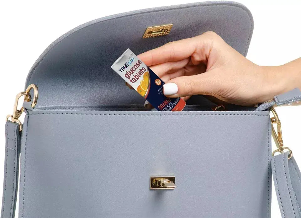 TRUEplus Glucose Tablets, Orange Flavor - 6X 10ct Tubes True Plus