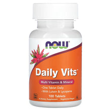NOW Foods, Daily Vits, Multi Vitamin & Mineral, 100 Tablets now