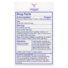 Vagisil Anti-Itch Medicated Feminine Intimate Wipes for Women, Maximum Strength, Gynecologist Tested, 12 Wipes Vagisil