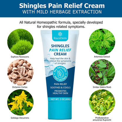 Roycederm Herpes Cream, Relief Cream for Herpes Suffers, Gentle Treatment for Sensitive Skin- 60g