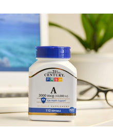 21st Century A 10, 000 I.U. Softgels, 110 Count 21st Century