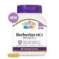 21st Century Berberine HCl 1000 mg Per Serving, 60 Count 21st Century