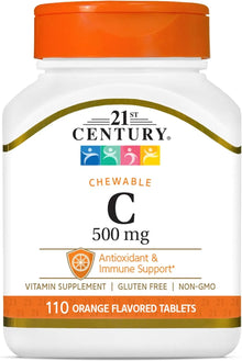 21st Century C-500 Orange - 110 Chewable