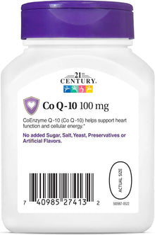 21st Century Co Q10 100 mg, 90 Softgels