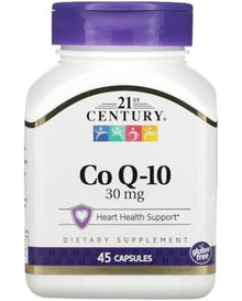 21st Century Co Q10 30 mg Capsules, 45 Count 
