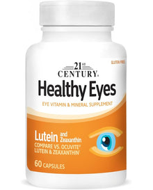 21st Century Healthy Eyes Lutein and Zeaxanthin Capsules, 60 Count 
