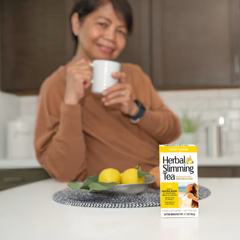 21st Century, Herbal Slimming Tea, Honey Lemon, Caffeine Free, 24 Tea Bags