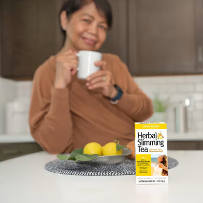 21st Century, Herbal Slimming Tea, Honey Lemon, Caffeine Free, 24 Tea Bags