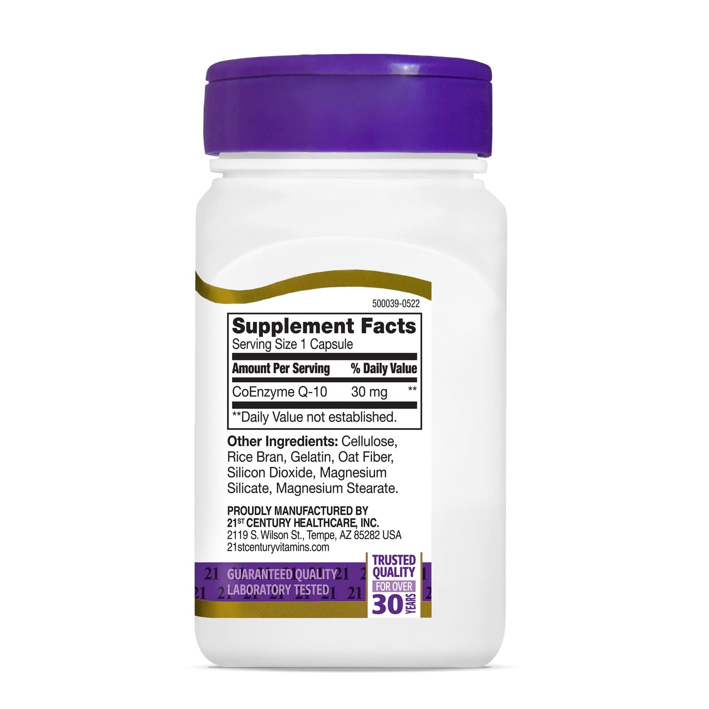 21st Century Co Q10 30 mg Capsules, 45 Count