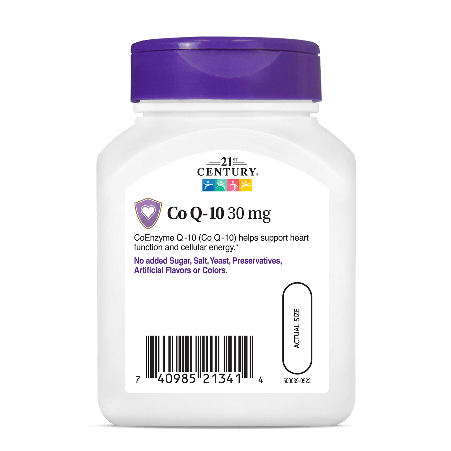 21st Century Co Q10 30 mg Capsules, 45 Count