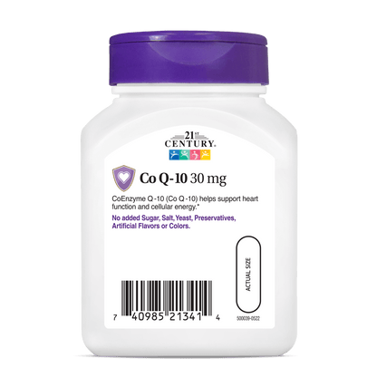 21st Century Co Q10 30 mg Capsules, 45 Count