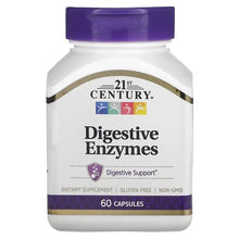 21st Century Digestive Enzymes, 60 Capsules