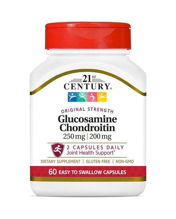 21st Century Glucosamine Chondroitin 250/200mg
- Original Strength, 60 Count