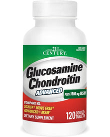 21st Century Healthcare Glucosamine Chondroitin Advanced 120 Tabs