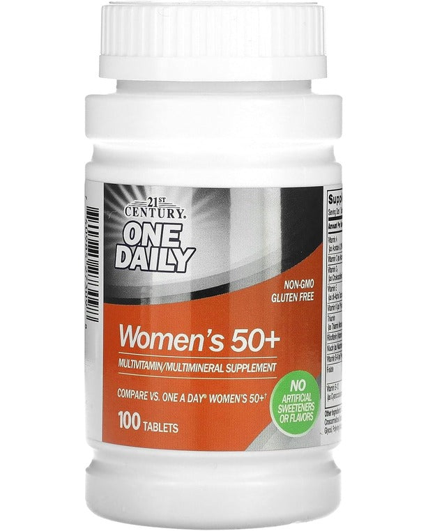 21st Century One Daily Women's 50+ Tablets, 100-Count
