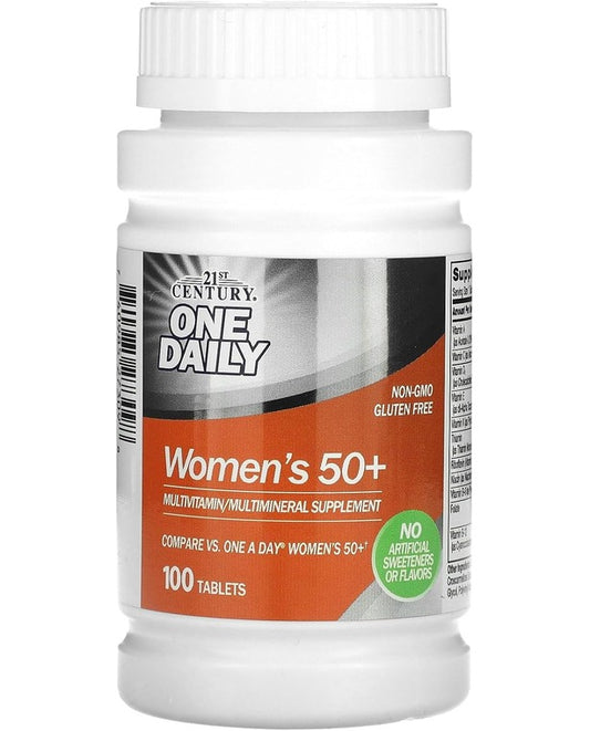 21st Century One Daily Women's 50+ Tablets, 100-Count
