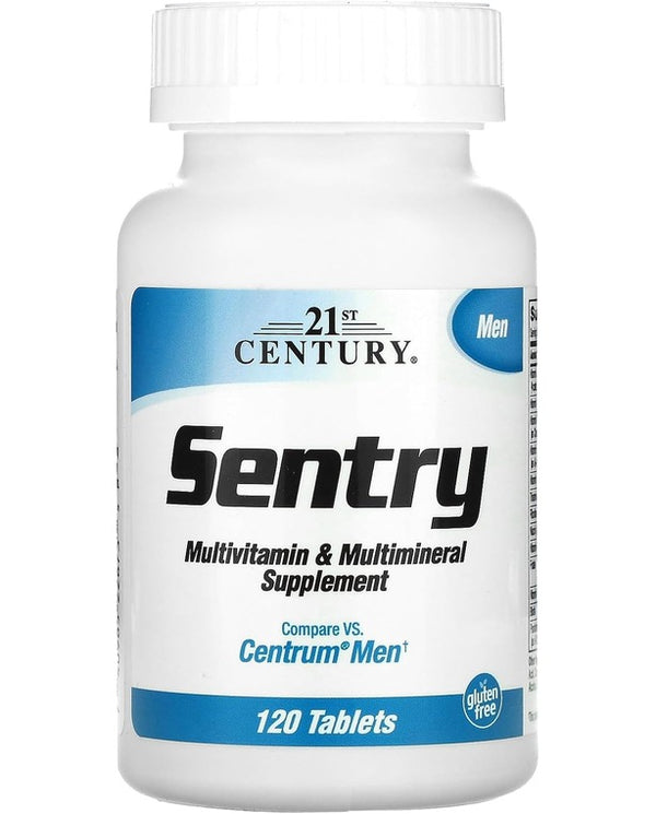 21st Century Sentry Men Multivitamin, 120 Count
