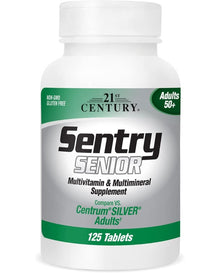 21st Century Sentry Senior Tablets, 125-Count 
