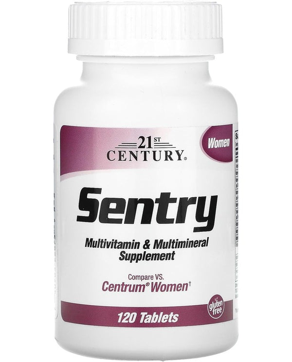 21st Century Sentry Women Multivitamin Tablets, 120 Count
