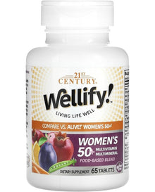 21st Century Wellify Women's 50+ Multivitamins with Minerals, 65 Count