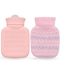 320ml Hot Water Bottle with Knited Cover