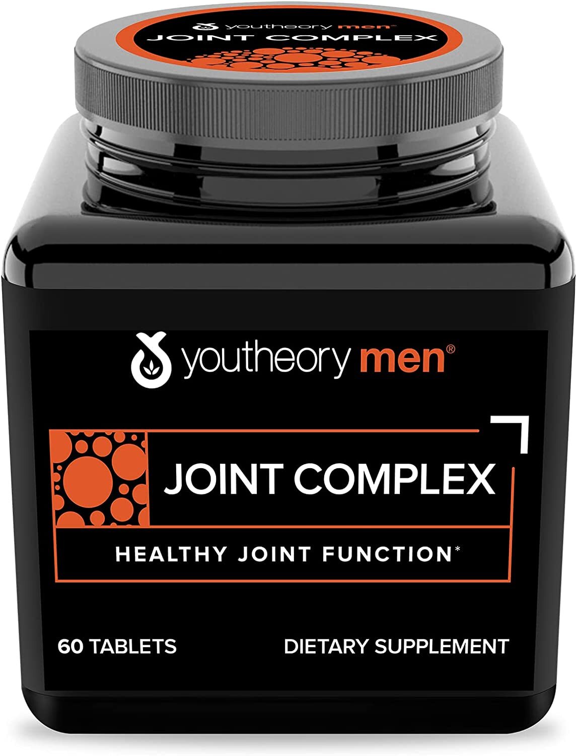 Youtheoery Joint Complex for Men with Boswellia, Ginger, Turmeric, & UC-II Collagen, 60 Tablets