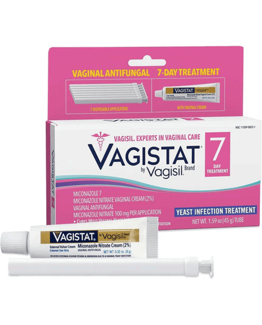 Vagisil Day Yeast Infection Treatment for Women, Helps Relieve External Itching and Irritation, Contains 2% External Miconazole Nitrate Cream