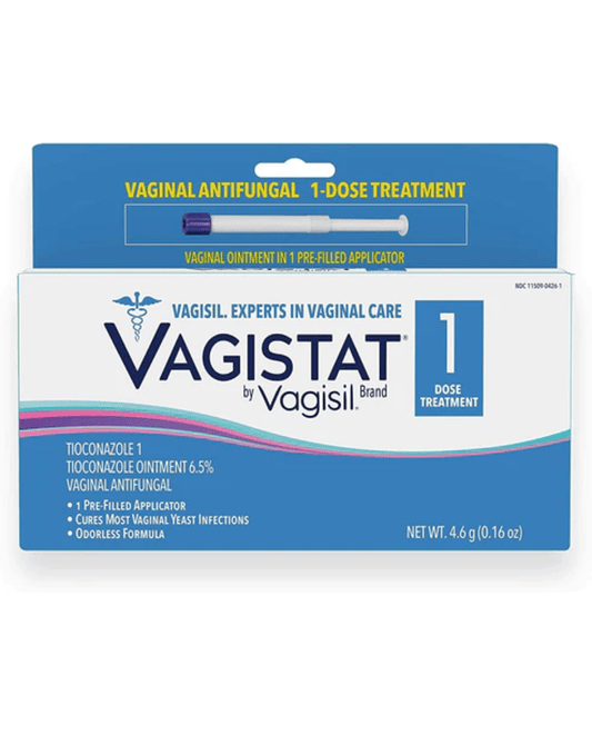 Vagisil  Day Single-Dose Yeast Infection Treatment for Women, Antifungal Ointment Helps Relieve External Itching and Irritation, 1 Pre-Filled No Touch...