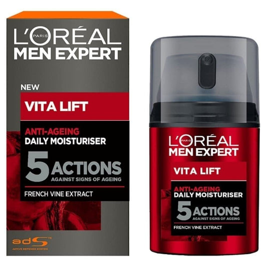 Men Expert Vita Lift 5 Daily Moisturiser 50ml, 1.7 Fl Oz