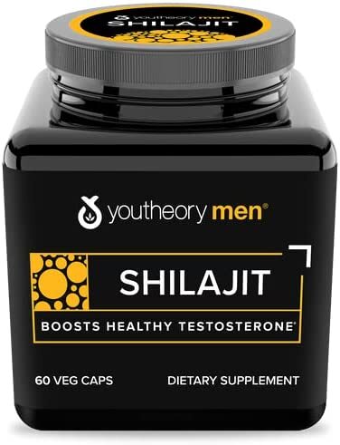 Mens Shilajit Advanced, Black, 60 Count