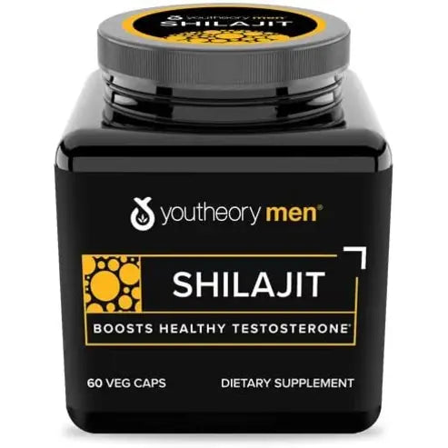 Mens Shilajit Advanced, Black, 60 Count