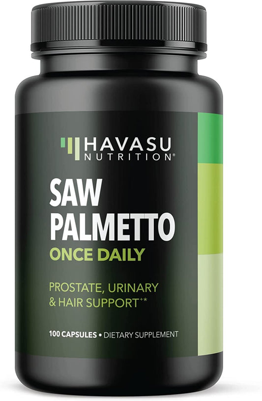 Saw Palmetto Prostate Supplements for Men to Extenze Youth & Reduce Prostate Inflammation | DHT Blocker Hair Growth for Men to Reduce Balding & Hair...