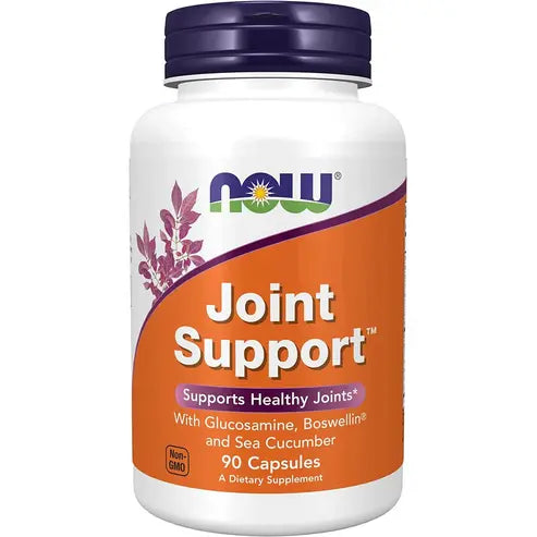 NOW Supplements, Joint Support with Glucosamine, Boswellin and Sea Cucumber, 90 Capsules