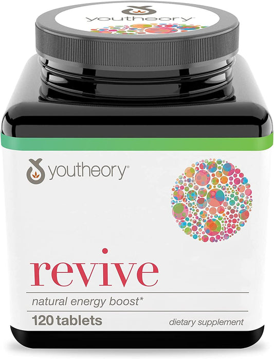 Youtheory Revive Advanced, 120 Count (1 Bottle)