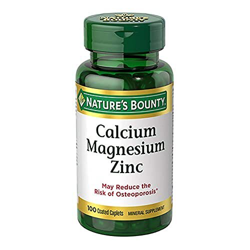 Nature's Bounty Calcium-Magnesium-Zinc 100 Caplets