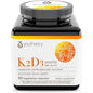 Youtheory K2 and D3 Daily Vitamin Supplement for Calcium Absorption, Bone Strength and Cardiovascular Support, 60 Vegetarian Capsules