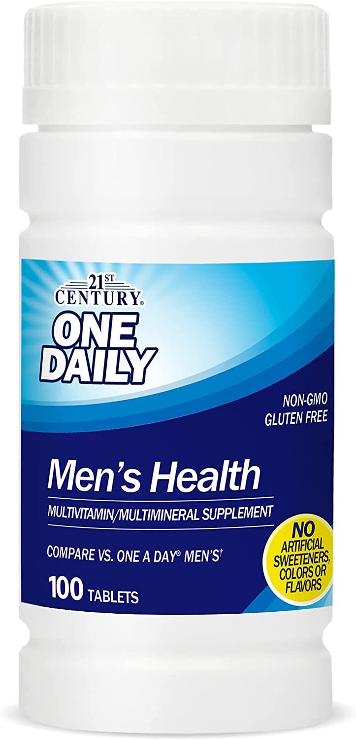 21st Century One Daily Men's Health Tablets, 100 Count