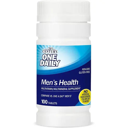 21st Century One Daily Men's Health Tablets, 100 Count