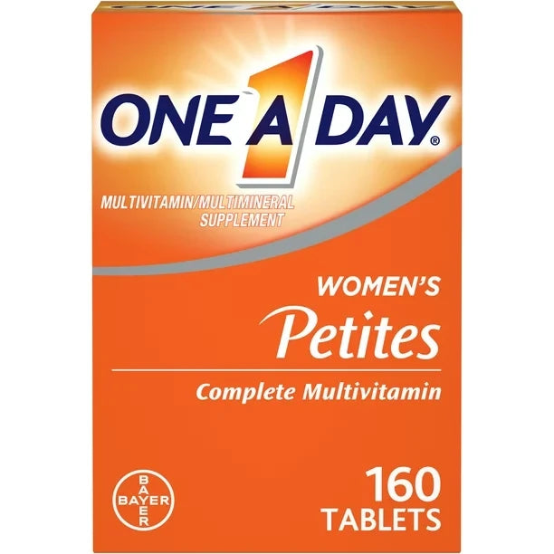 ONE A DAY Women's Petites Multivitamin,Supplement with Vitamin A, C, D, E and Zinc for Immune Health Support, B Vitamins, Biotin, Folate (as folic acid)...