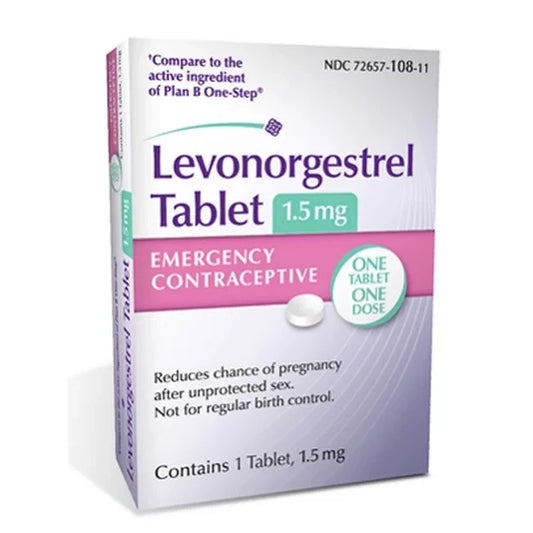 Levonorgestrel 1.5mg Emergency Contraception Tablet for Women