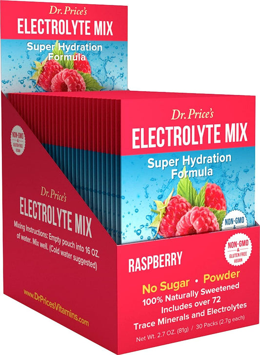 Electrolytes Powder Packets - Electrolytes No Sugar - Hydration Packets - Electrolyte Mix - Keto Electrolytes - Fasting Electrolytes - Water Enhancer, No Tablets, Non-GMO, Gluten Free, Sports Drink -