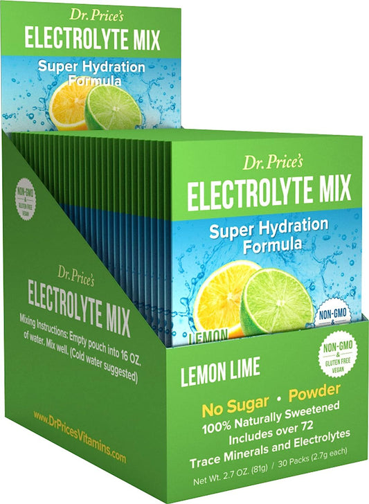 Electrolytes Powder Packets - Electrolytes No Sugar - Hydration Packets - Electrolyte Mix - Keto Electrolytes - Fasting Electrolytes - Water Enhancer, No Tablets, Non-GMO, Gluten Free, Sports Drink -