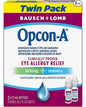 Allergy Eye Drops by Bausch & Lomb, for Itch & Redness Relief, 15 mL (Pack of 2)