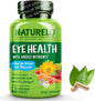 NATURELO Eye Vitamins - AREDS 2 Formula Nutrients with Lutein, Zeaxanthin, Vitamin C, E, Zinc, Plus DHA - Supplement for Dry Eyes, Healthy Vision, Eye...